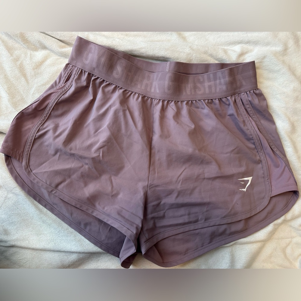 Gymshark Women's Athletic Shorts in Mauve